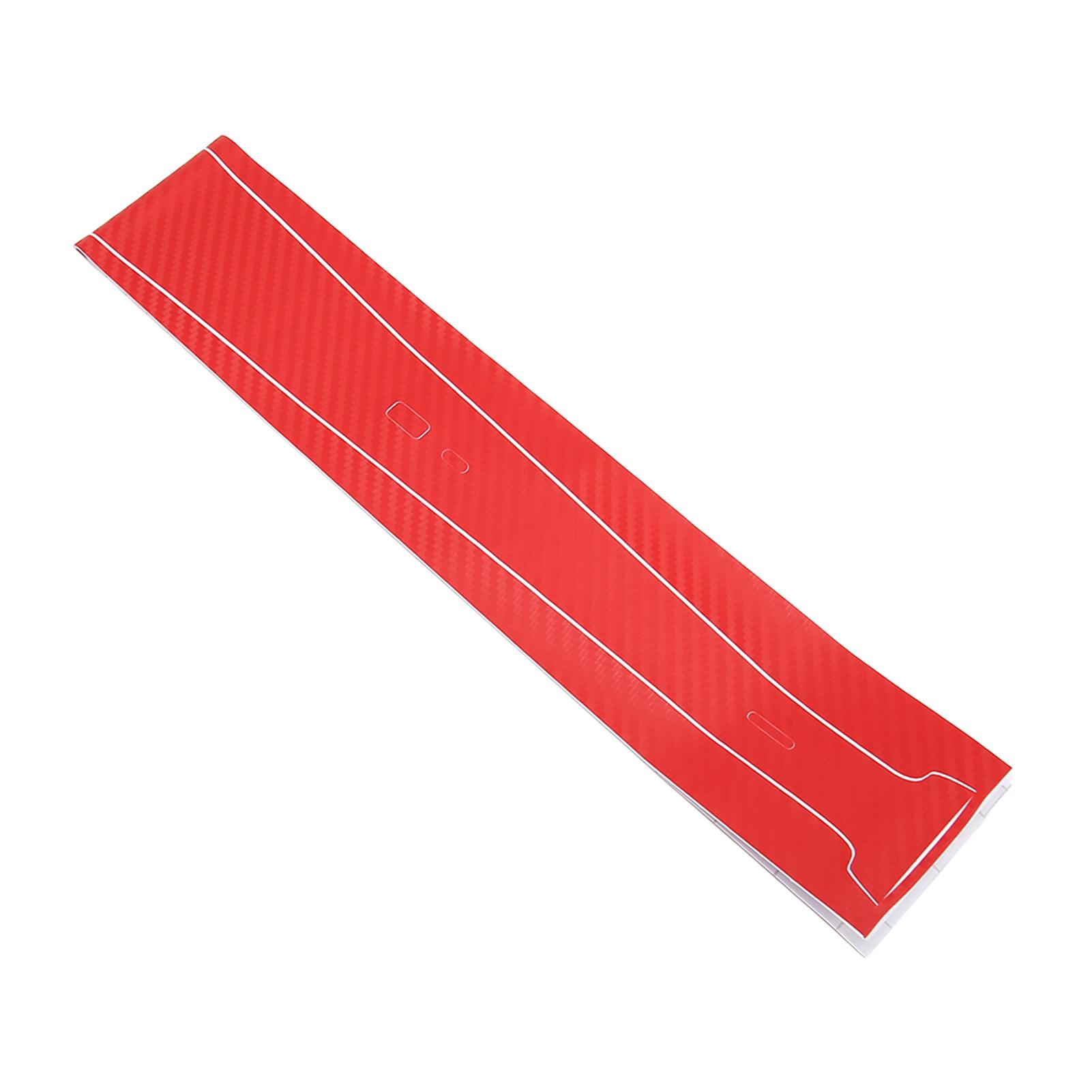 Защитная наклейка на среднюю часть игровой консоли, устойчивая к царапинам, для PS5 Digital красный